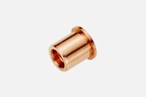 CNC machined part made from copper