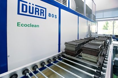 Machined parts cleaning machine DÜRR 805 Ecoclean