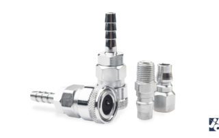 Quick-connect hydraulic couplings