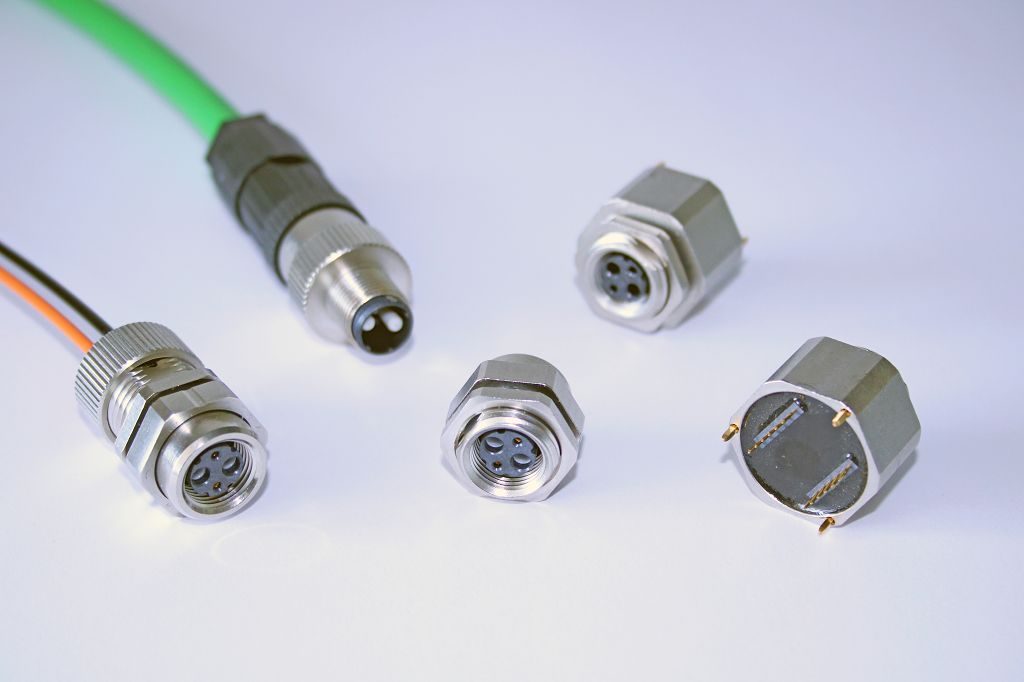 Examples of M12 connector type