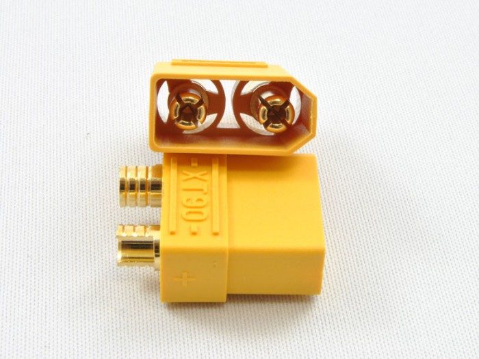 XT90 connector type used in e-cars as battery connector